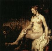 Rembrandt van rijn, Bathsheba with David's Letter